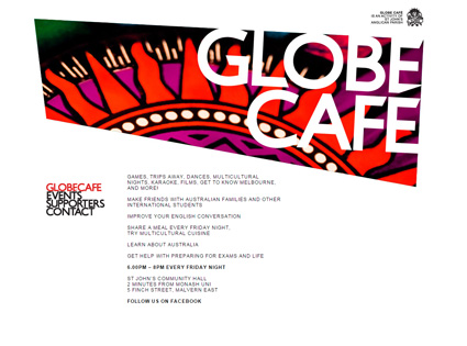 Globe Cafe website